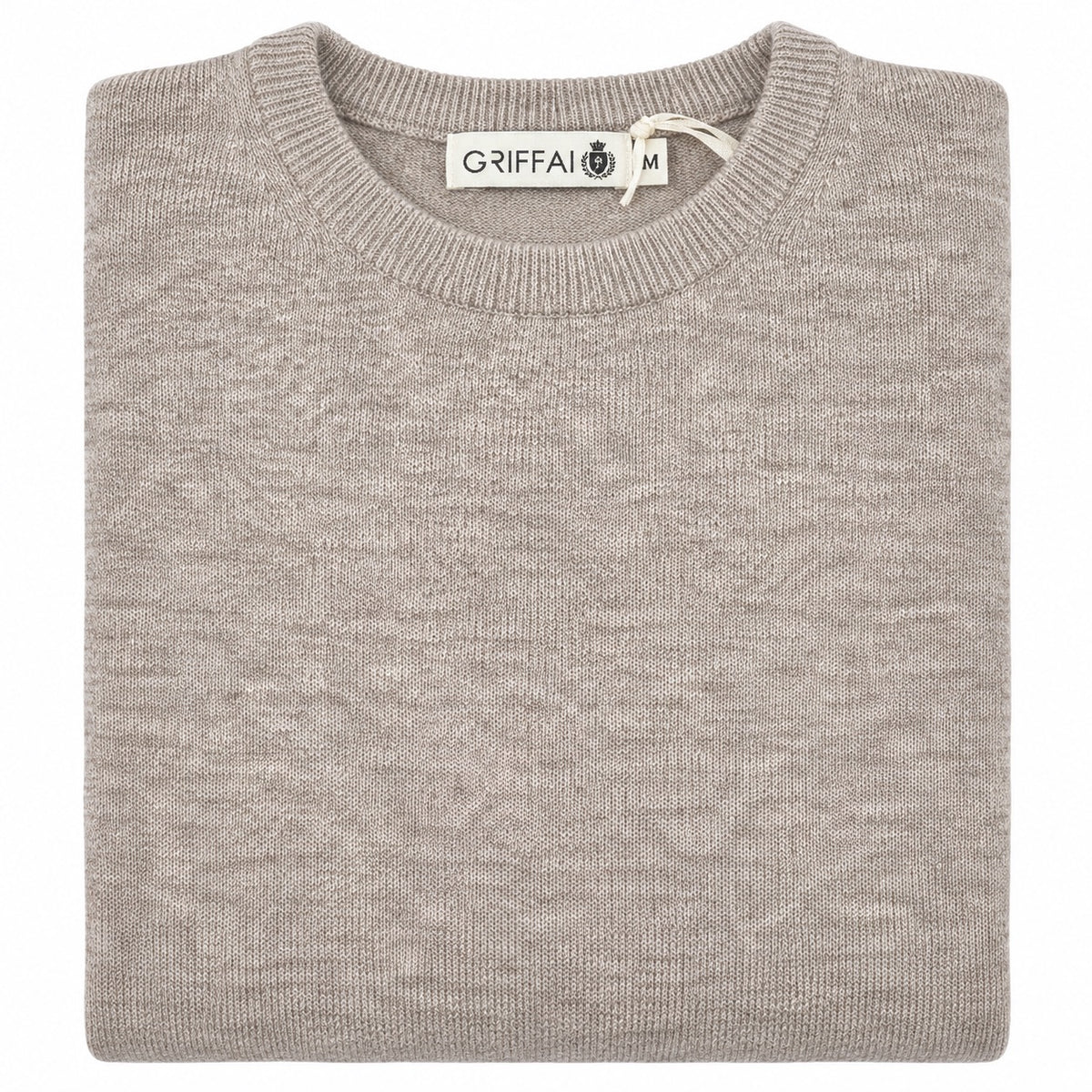 Maglia Invernale 60% CASHMEIRE , 20% LANA, 20% VISCOSSA - GRIFFAI - BIEGE