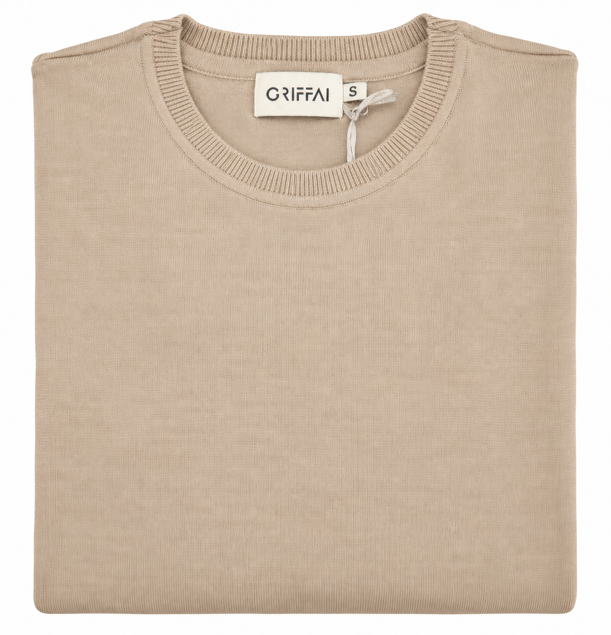 Maglioncino Girocollo - Finezza 12 - GRIFFAI DGF6900 - Col. BEIGE