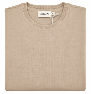 Maglioncino Girocollo - Finezza 12 - GRIFFAI DGF6900 - Col. BEIGE