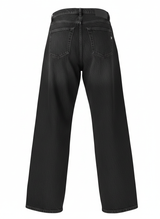SOLOTG. 25-26-27 , DONDUP Jeans Donna Palazzo con Bottoni Gioiello - ART. DP427B Mod. Jacklyn