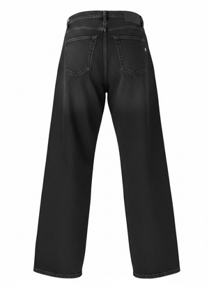 SOLOTG. 25-26-27 , DONDUP Jeans Donna Palazzo con Bottoni Gioiello - ART. DP427B Mod. Jacklyn