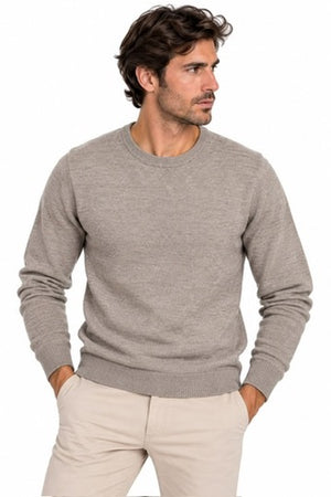 Maglia Invernale 60% CASHMEIRE , 20% LANA, 20% VISCOSSA - GRIFFAI - BIEGE