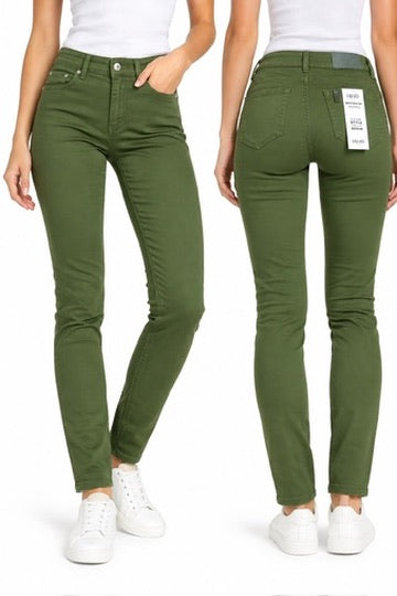 SOLO TG. 25, 27, 33 - JEANS PANTALONE LIUJO Botton UP WF2362T7144 Col. Verde