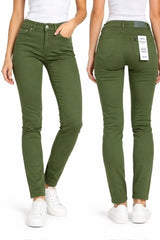SOLO TG. 25, 27, 33 - JEANS PANTALONE LIUJO Botton UP WF2362T7144 Col. Verde