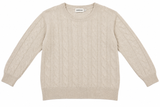 Maglione CASHMERE A TRECCIA Fin.12 - GRIFFAI DGF6962 - Col.BEIGE