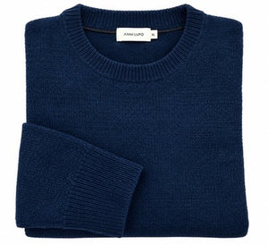 NEW - Maglia Invernale Ciniglia - GIANNI LUPO - BLU