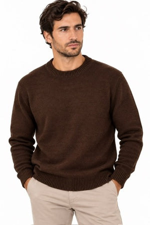 NEW - Maglia Invernale Ciniglia - GIANNI LUPO - MARRONE