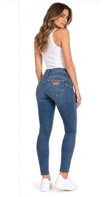 SOLO TG. 25-26-27-29 , LiuJo - Jeans skinny a Vita Alta - Art: UA5013 D0236