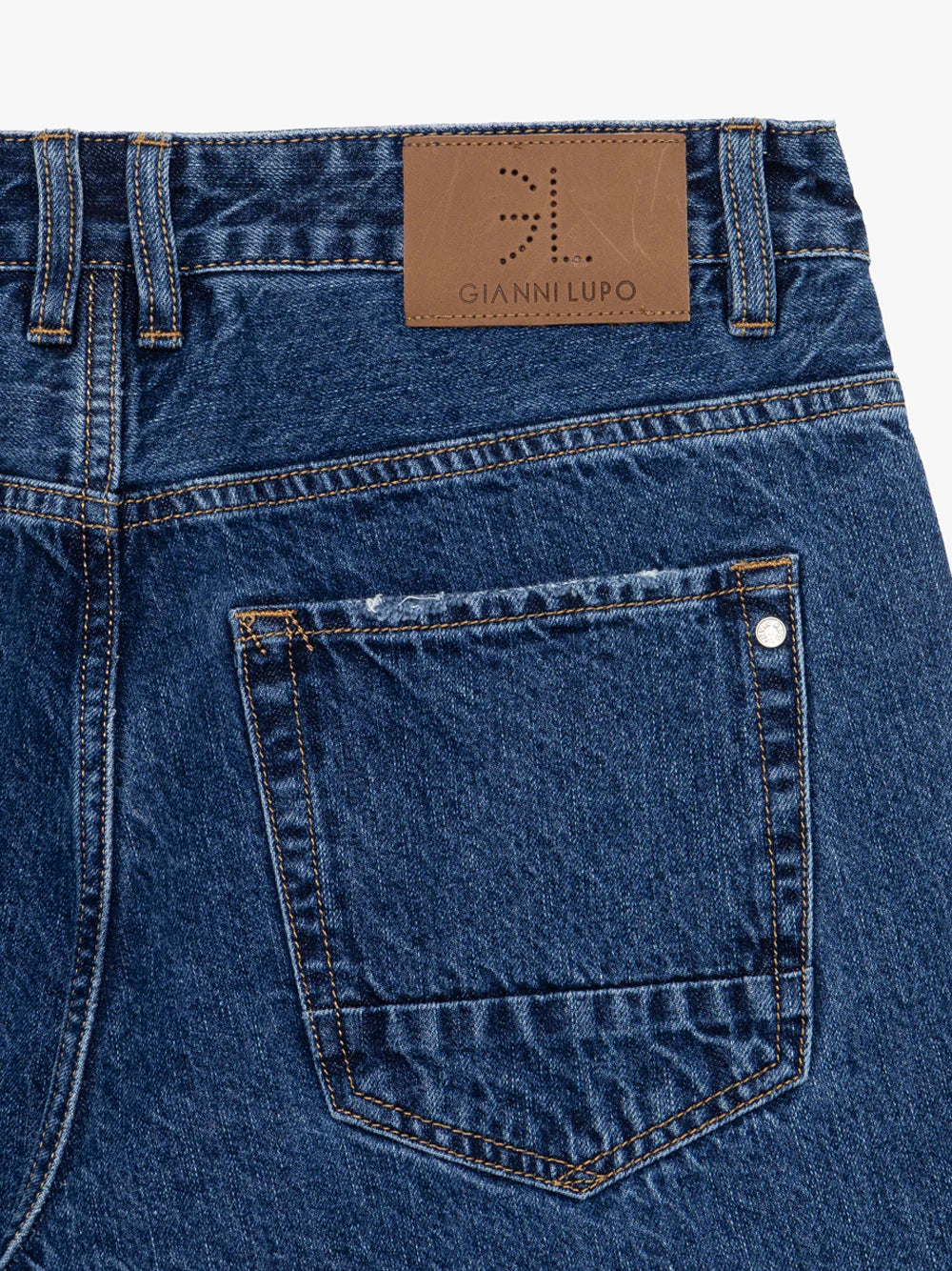 Jeans Uomo - Regular Fit Largo in gamba - GIANNI LUPO