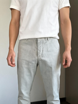 SOLO TG. 31 - DonDup Pantalone leggero Uomo - LINO e COTONE
