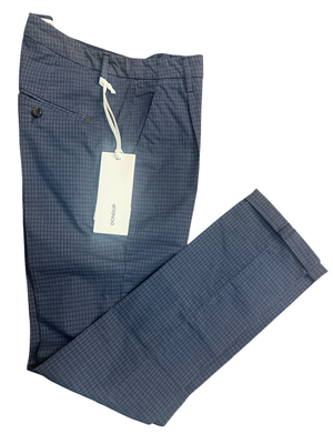 SOLO TG. 31 - DonDup Pantalone leggero Uomo - Cotone Estivo blu