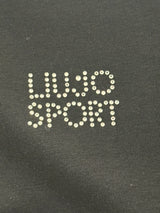 SOLO Tg. XL - LiuJo - T-shirt in cotone con logo LIUJO - TA3141 - Nero