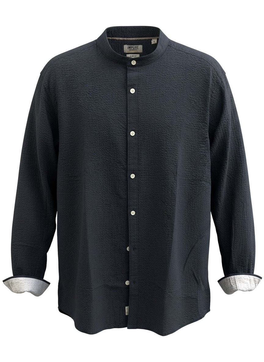 SOLO TG S-M-XL - IMPURE - Camicia Leggera SHL1661 - BLU