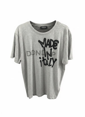 SOLO TG M-L-XL - DONDUP - T-SHIRT manica Corta con LOGO - US198