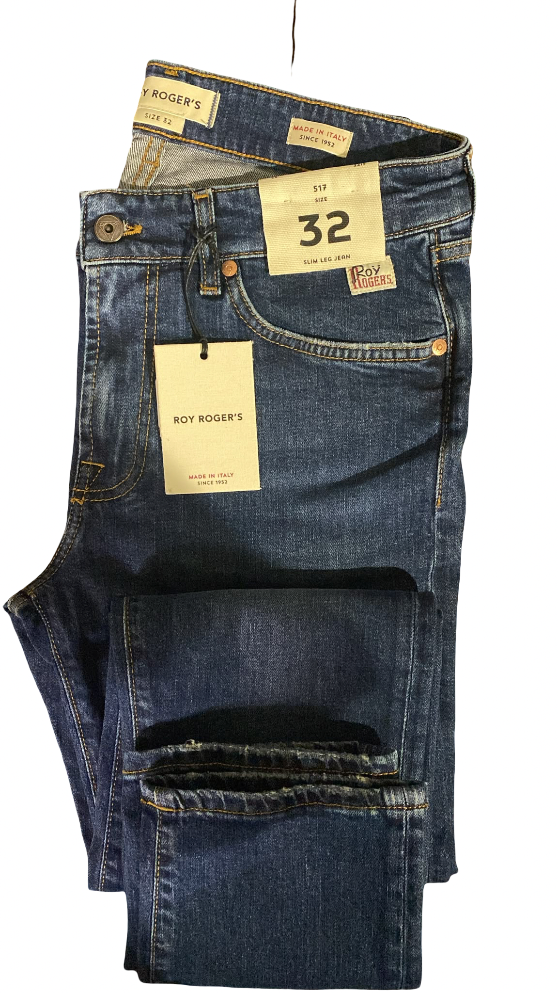 Jeans Roy Roger's Uomo Mod 517 Man WASH 52 - Slim Fit