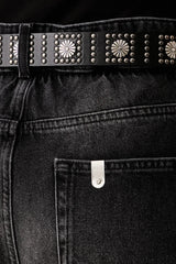 LiuJo - Jeans Lungo Palazzo con Cintura -  UF6186 D0370  NOVITà