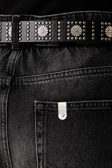 LiuJo - Jeans Lungo Palazzo con Cintura -  UF6186 D0370  NOVITà