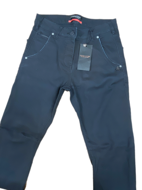 SOLO TG 27 - Jeans Cotone Scotch & Soda - Vita alta/ Cavallo Sceso - 1504500 Nero