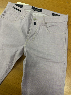 SOLO TG 32 - PT01 Pantalone di Cotone Slim Fit