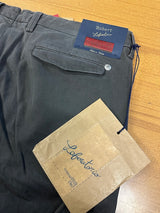 SOLO TG 40 (ITA.54) - Trama Rossa Pantalone Sartoriale Cotone Invernale