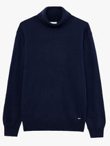 Maglia Collo Alto CASHEMERE + LANA  - GIANNI LUPO - Col. Blu