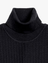 Maglia Sottogiacca Collo Alto TESSUTO LAVORATO - GIANNI LUPO - Col. Nero - GL35072