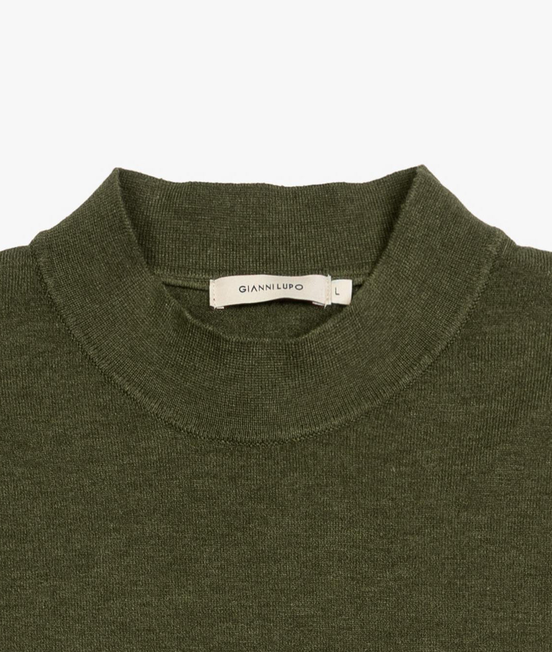 SOLO TG. L, XL, XXL - Maglione Tessuto Invernale - GIANNI LUPO - Col. Military - GL0032S