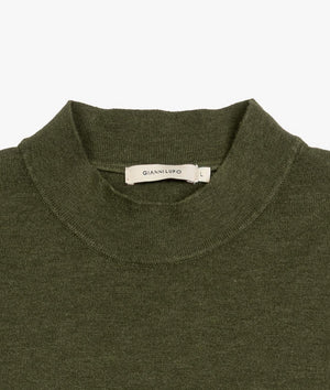 SOLO TG. L, XL, XXL - Maglione Tessuto Invernale - GIANNI LUPO - Col. Military - GL0032S