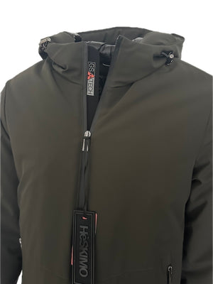SOLO TG. 48- 50 - HèSKIMO Giubbotto Uomo Thermo Insulation System - Col.VERDE 9440005