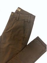 40weft Pantalone - Mod. Melita - Marrone Microfantasia