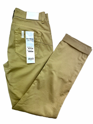 SOLO 25,26,27,30,31,32 Liujo Jeans - Wa3231 t4810 - Bottom Up Monroe - Vita Regolare - Tortora