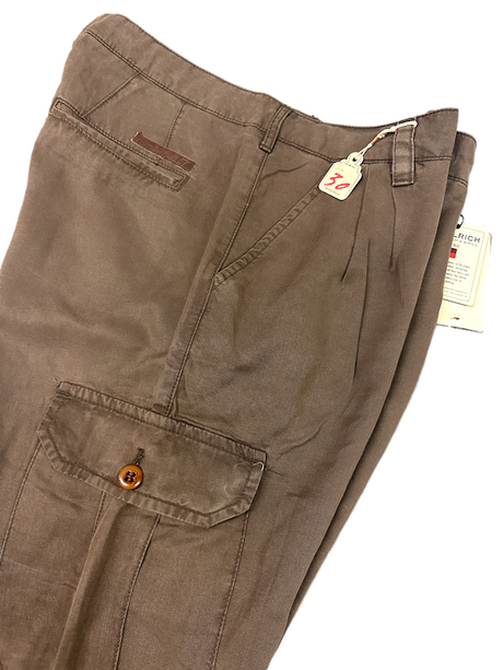 SOLO Tg. 34 - WOOLRICH Pantalone - Super Leggero con Tasca - Col. Marrone