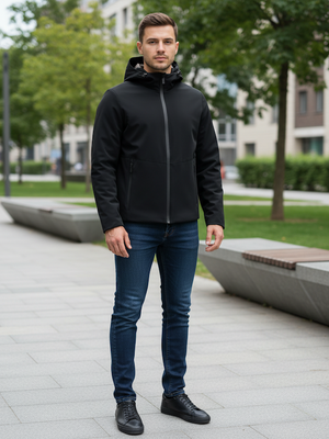 HèSKIMO Giubbotto Uomo Thermo Insulation System - Col. NERO  9440005