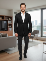SOLO TG. 50, 54 - Giacca Blazer Uomo In 100% Lana  Invernale Ubertino Landi 48029004 - Colore Blu Molto Scuro