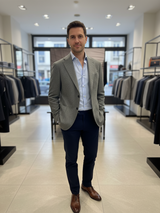 Giacca Blazer Uomo 89% LANA 8% CASHMERE Invernale FG - Colore Grigio