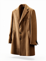 SOLO TG. 52,54,56 - Cappotto Uomo Mulish Italia , Modello Slim - Colore Cammello