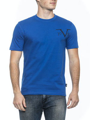 19v69 Italia - T-shirt con Stampa Trasversale sul Petto