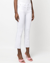 SOLO TG . 31 - Liujo Pantalone - Wa3232 T7144  - Bianco con Bottoni a Vista