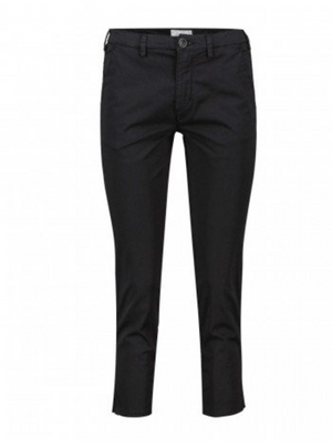 40weft - Pantalone Donna Chino Capri Melitas - Vita Regolare - New Nero