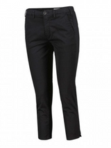 40weft - Pantalone Donna Chino Capri Melitas - Vita Regolare - New Nero
