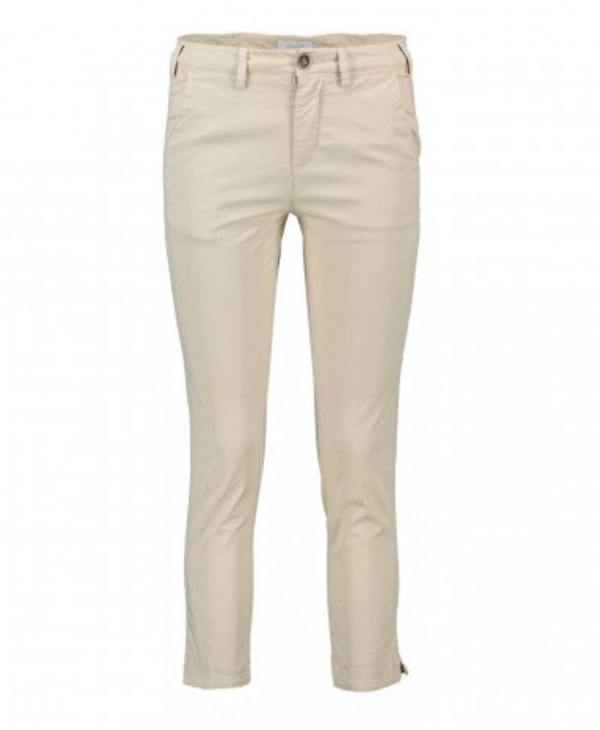 40weft - Pantalone Donna Chino Capri Melitas - Vita Regolare -  Beige