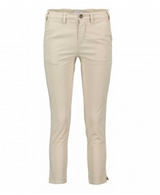40weft - Pantalone Donna Chino Capri Melitas - Vita Regolare -  Beige