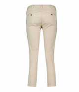 40weft - Pantalone Donna Chino Capri Melitas - Vita Regolare -  Beige