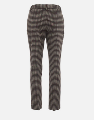 SOLO TG. 38 e 40 - LiuJo - Pantalone Chino Jersey Confort - Art: MF3118 J4050 - Col. Micro geom. Black