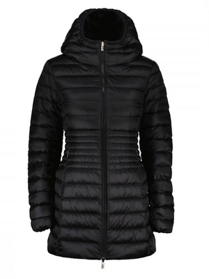 Ciesse Piumini - KALIE Piumino Lungo REVERSIBILE - Nero e Nero Lucido NEW