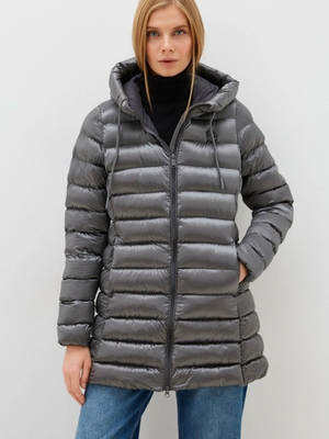 Giubbotto con Cappuccio INVICTA Donna Art. 4432598 D - Col. Argento