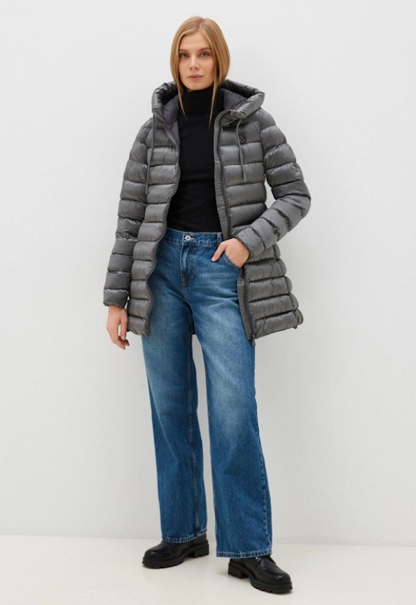 Giubbotto con Cappuccio INVICTA Donna Art. 4432598 D - Col. Argento