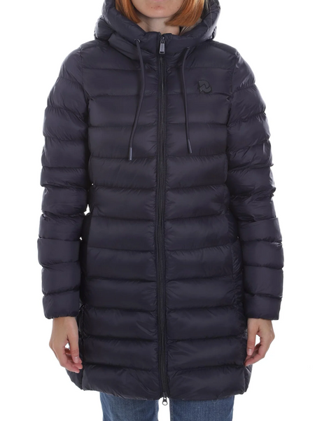 SOLO TG. XL - Giubbotto con Cappuccio INVICTA Donna Art. 4432598 D - Col. Blu interno Beige