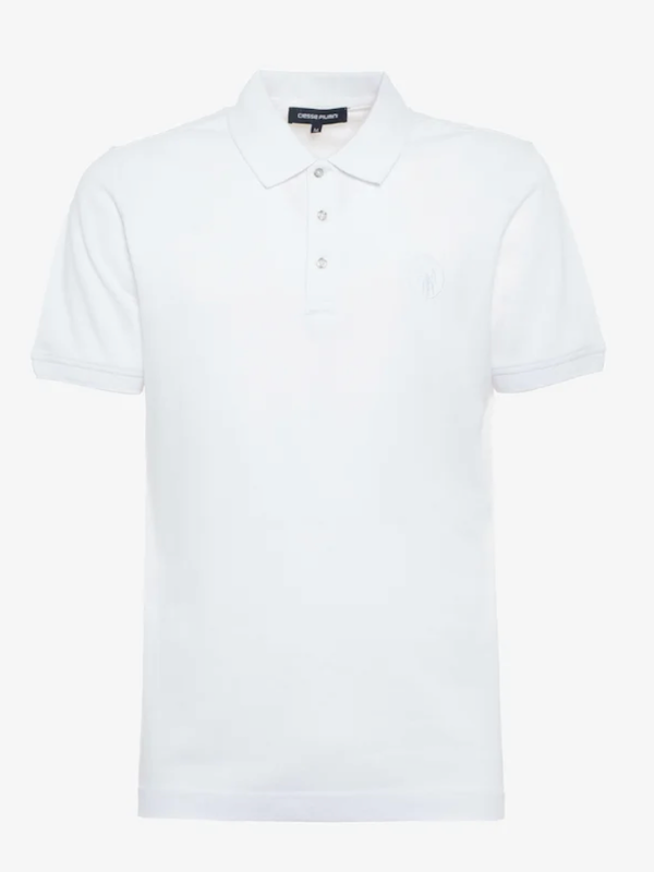 Ciesse Piumini - Polo Cotone con Logo - Bianco