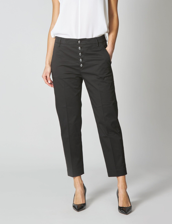 SOLO TG. 26 - DonDup Jeans - DP576 RSE036 - Koons Bottoni a Vista - NEW Nero